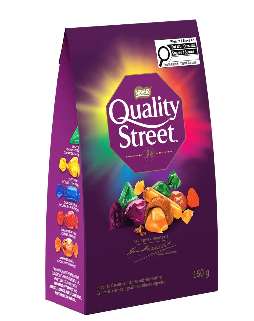 Quality Street Assorted Sweets, Individually Wrapped, Boutique Bag, Great Gift