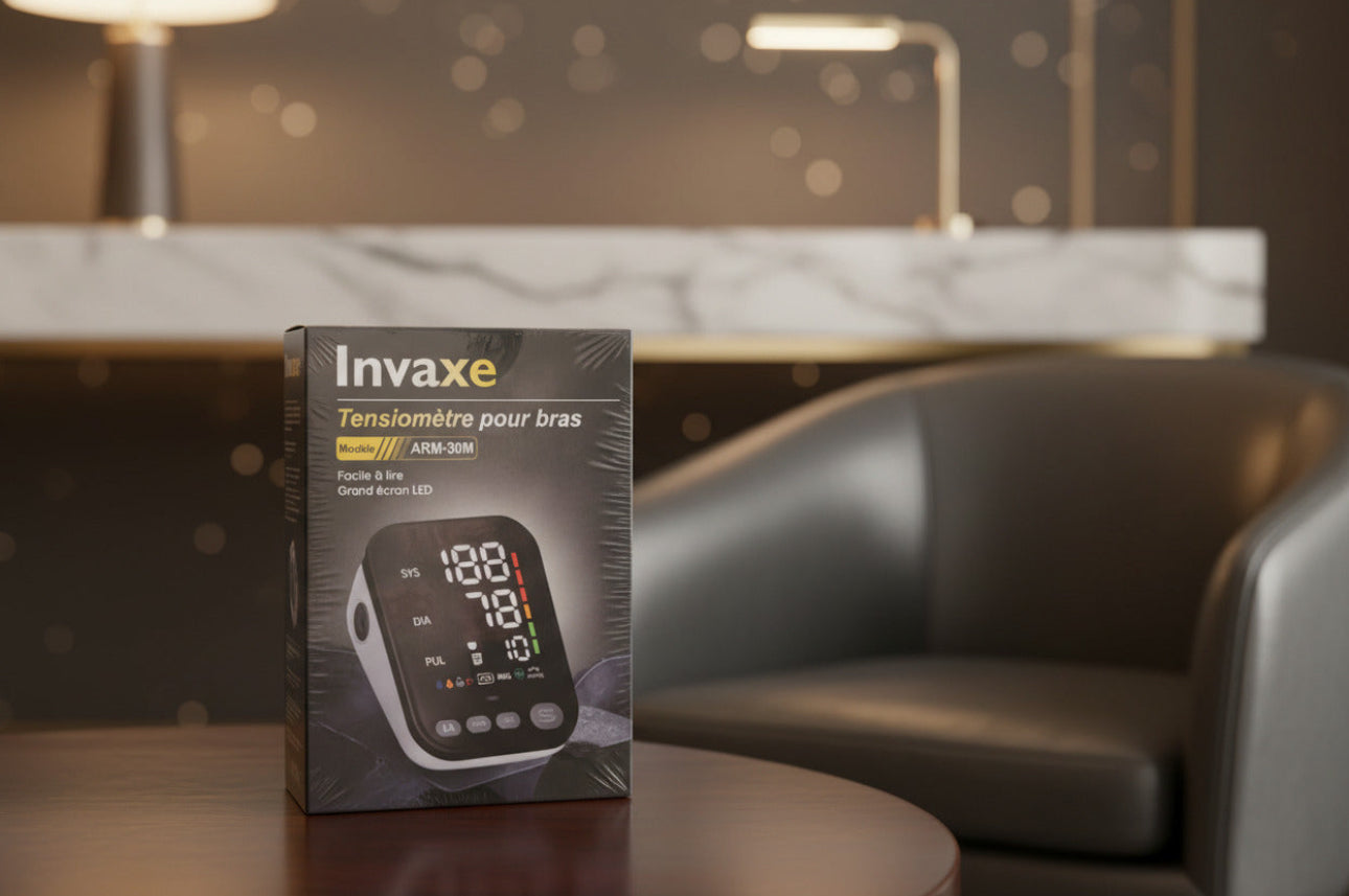 ARM-TYPE Electronic Blood Pressure Monitor Machine for Home Use, Automatic Digital BP cuff with Large LCD Display, 2x99 Memory, Adjustable Upper Arm Cuff 22-44cm (Black)
Amazon's Choice