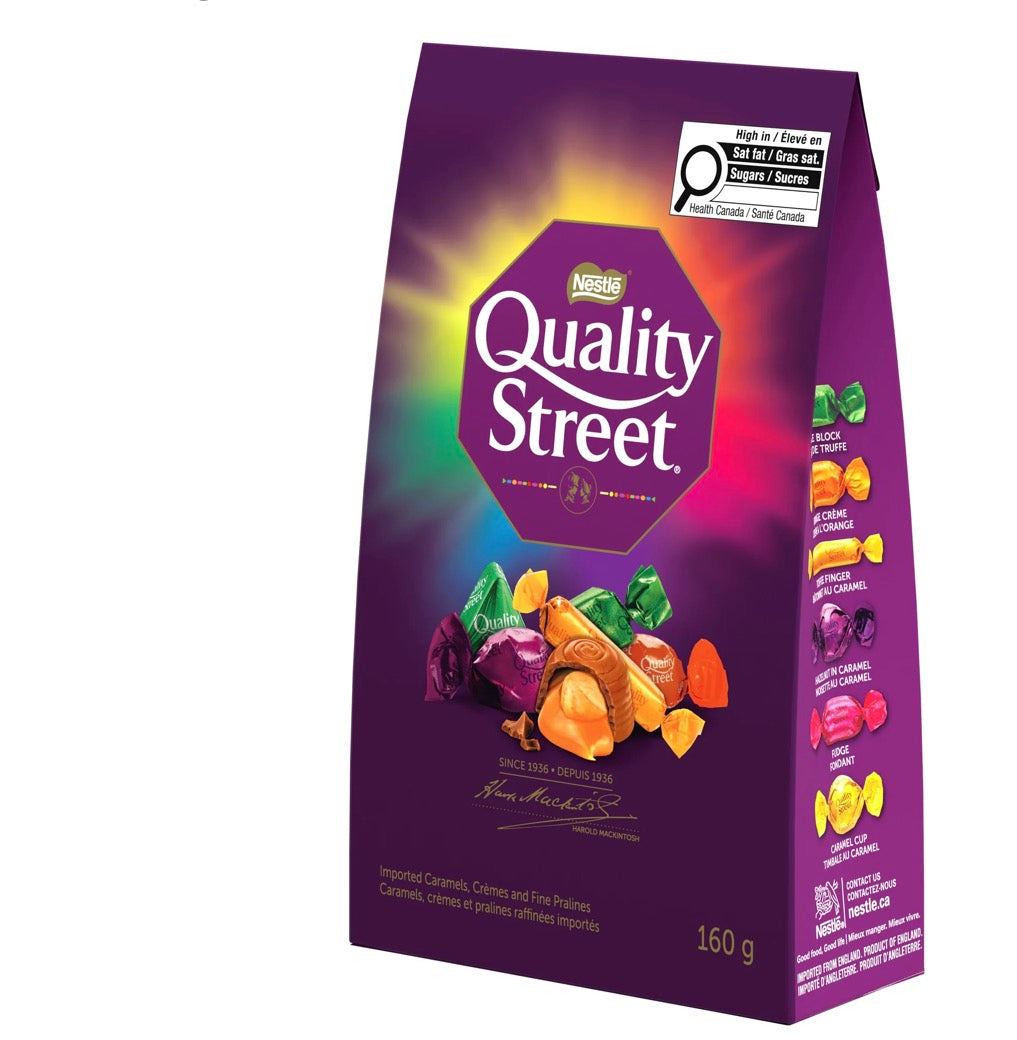 Quality Street Assorted Sweets, Individually Wrapped, Boutique Bag, Great Gift