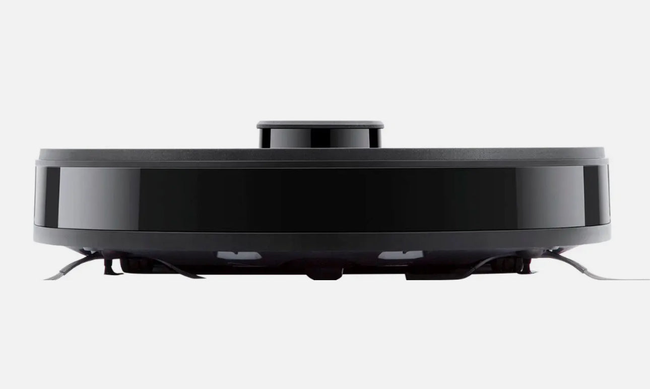 This box contains the ECOVACS DEEBOT 10+, an all-in-one robot vacuum and mop designed for automated home cleaning.