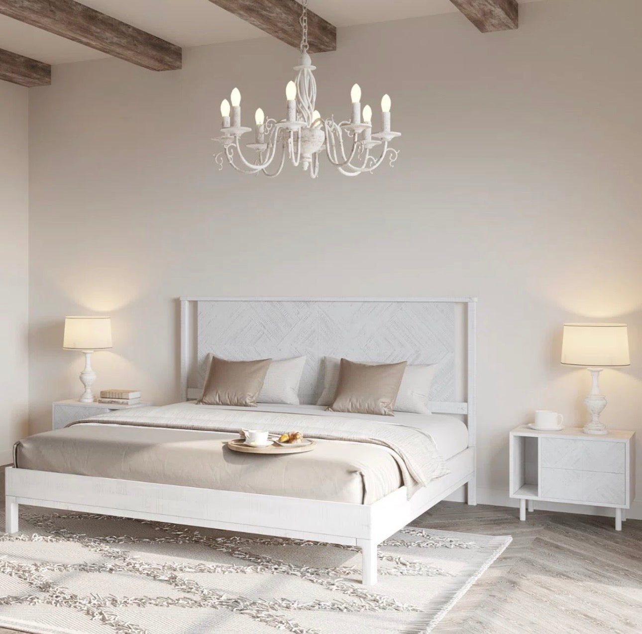 Brand New - King Size SOLID WOOD BEDS