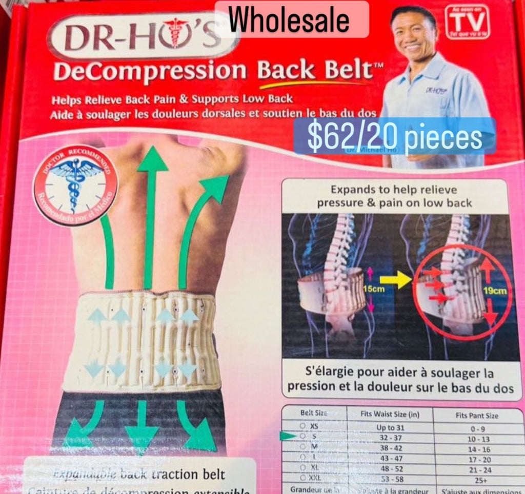 New DR-HO’S 2-in-1 Decompression Back Belt, a medical device.