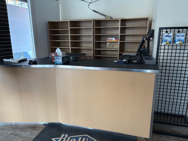 Almost new Shelving, Racking, Fixtures, Slatwall hooks - TAKE ALL