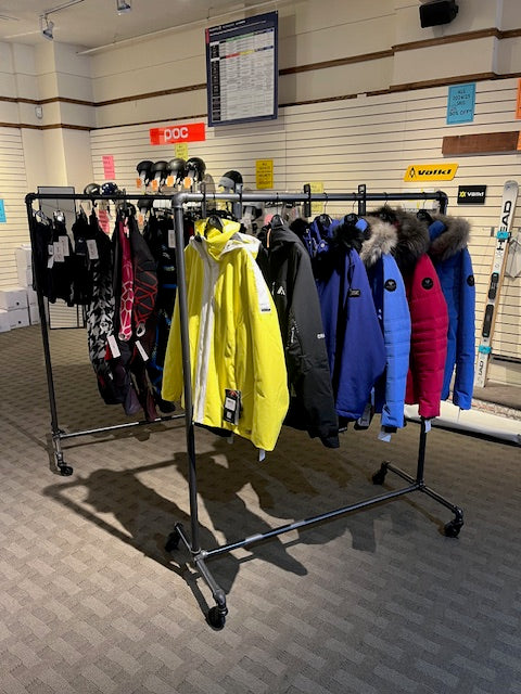 Almost new Shelving, Racking, Fixtures, Slatwall hooks - TAKE ALL