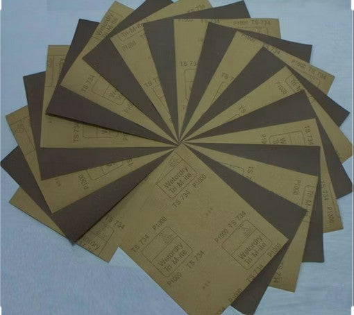 9"X11" Waterproof Abrasive Sandpaper for Metal, Car, Marble, etc