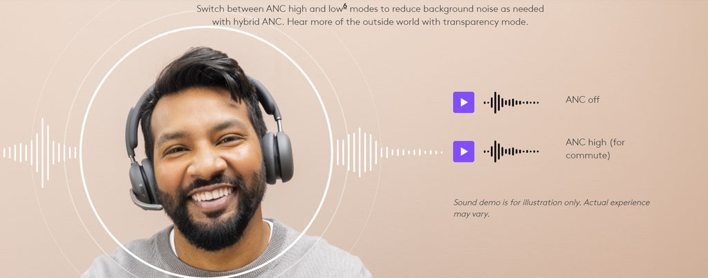 Zone Wireless 2 ES for Business -AI-powered headset for two-way noise-free calls
