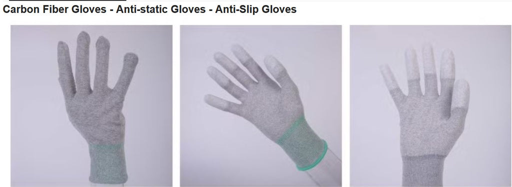 Lady White Anti-Slip Sterile Safety Gloves – Non-Static B2B Manufacturing Supply
