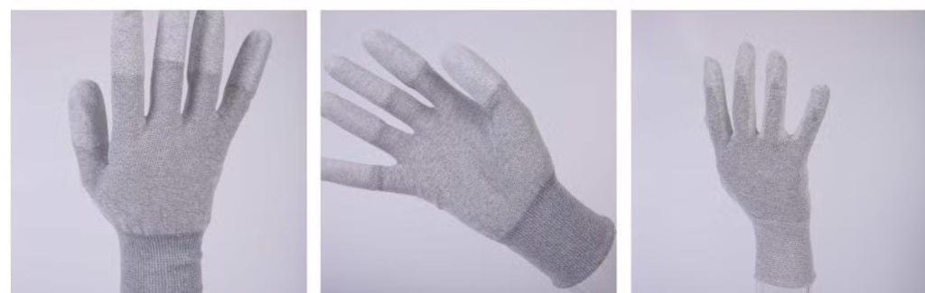 Lady White Anti-Slip Sterile Safety Gloves – Non-Static B2B Manufacturing Supply