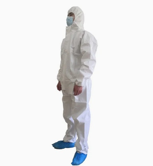 Waterproof & Flame-Resistant Type 5B Protective Coveralls | Oil & Gas Exploration Safety Clothing | CE/ISO/SGS Certified | Reinforced Sterile Protective Wear