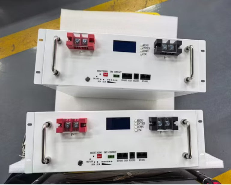 VoltiumX 48V 51.2V 100Ah Rack Mount LiFePO₄ Battery Pack 5kW ESS | Solar Storage for Homes & Businesses