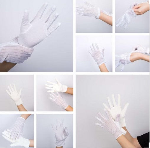 Mens PPE Carbon Fiber Anti-Static Lab Protective Gloves – Bulk B2B Safety Supply