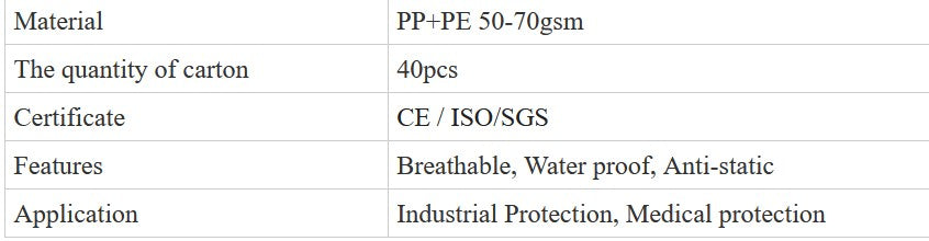 Waterproof & Flame-Resistant Type 5B Protective Coveralls | Oil & Gas Exploration Safety Clothing | CE/ISO/SGS Certified | Reinforced Sterile Protective Wear