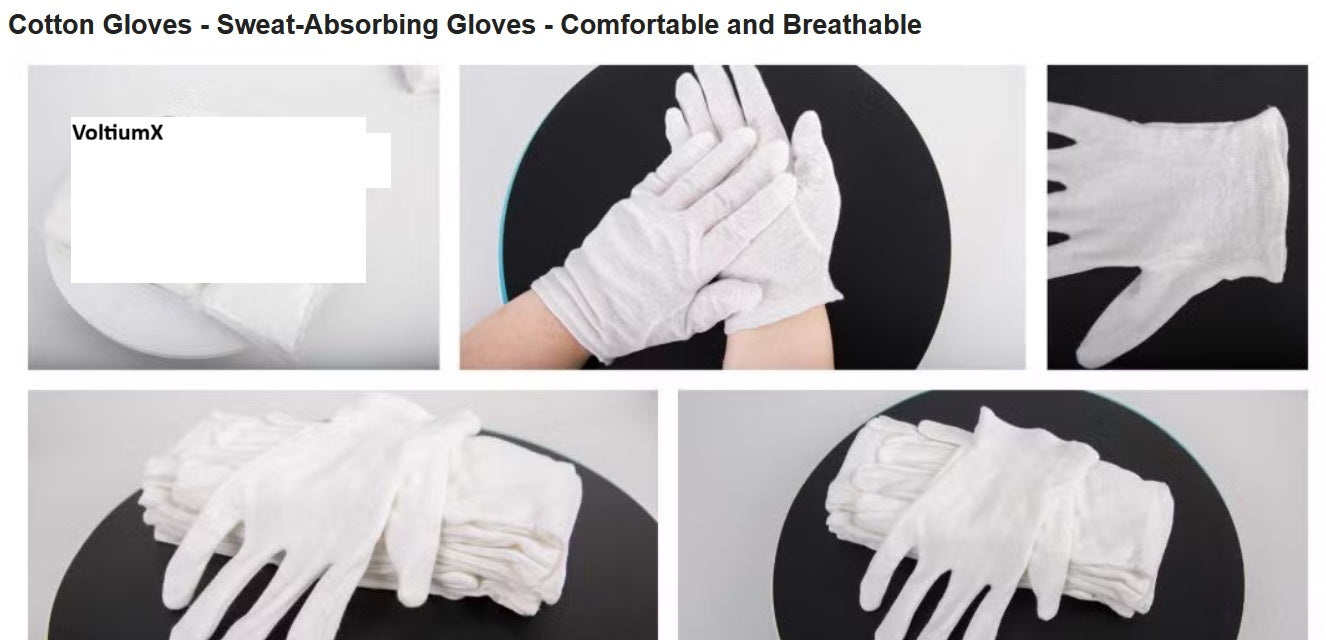 Lady White Anti-Slip Sterile Safety Gloves – Non-Static B2B Manufacturing Supply