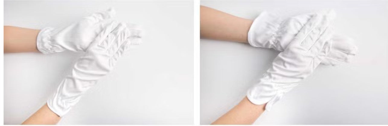 Lady White Anti-Slip Sterile Safety Gloves – Non-Static B2B Manufacturing Supply