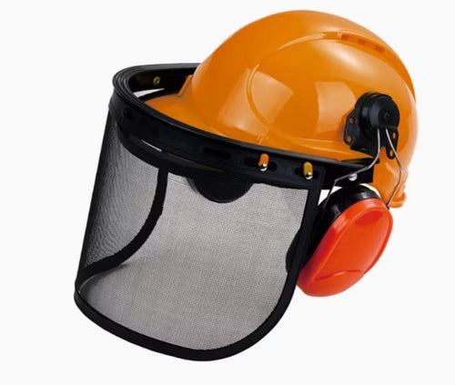 Hard Hat Attachable Earmuffs – Helmet-Mounted Hearing Protection, PVC Double-Shell Noise Reduction, For Construction, Woodworking, Mining
