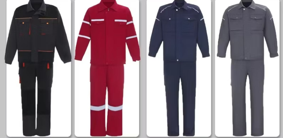 Men’s Industrial Work Coverall Uniform | Chemical, Oil & Gas Safety Workwear | OEM & ODM Supplier | Cotton/Polyester | Reflective & Multi-Pocket Options