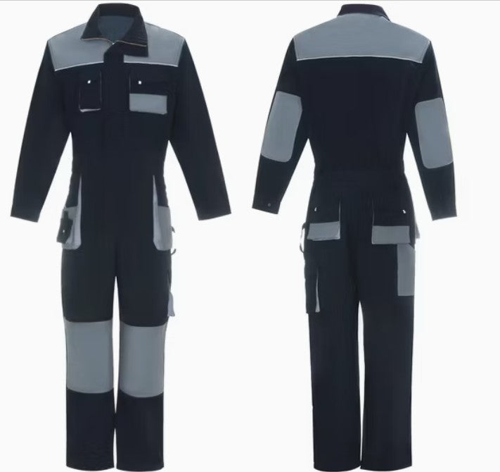 Men’s Industrial Work Coverall Uniform | Chemical, Oil & Gas Safety Workwear | OEM & ODM Supplier | Cotton/Polyester | Reflective & Multi-Pocket Options