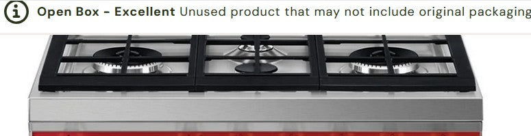 Premium Brand Smeg 30 Inch Dual Fuel Range, Red - CPF30UGMR