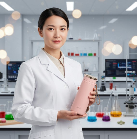 Vanow Smart Insulation Cup – Large Capacity Stainless Steel Inner Pot, Temperature Display