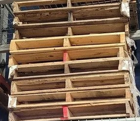 Grade B Refurbished Wood Skids/Pallets